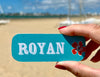 Plaque adhésive Royan "Spot de surf"