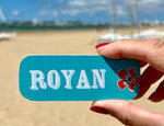 Plaque adhésive Royan "Spot de surf"