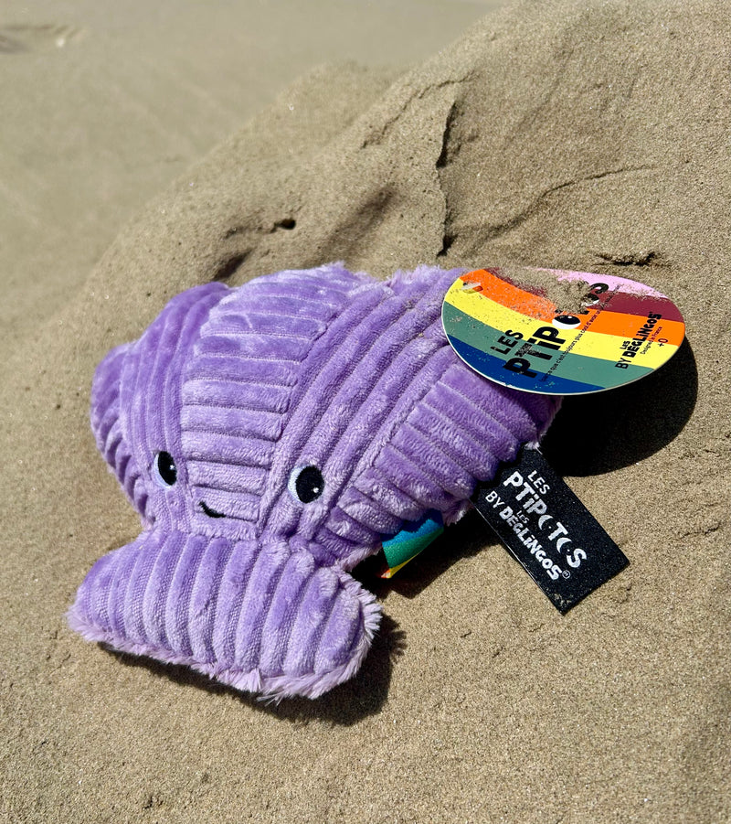 Peluche Coquille "Tetrochou" - Violet