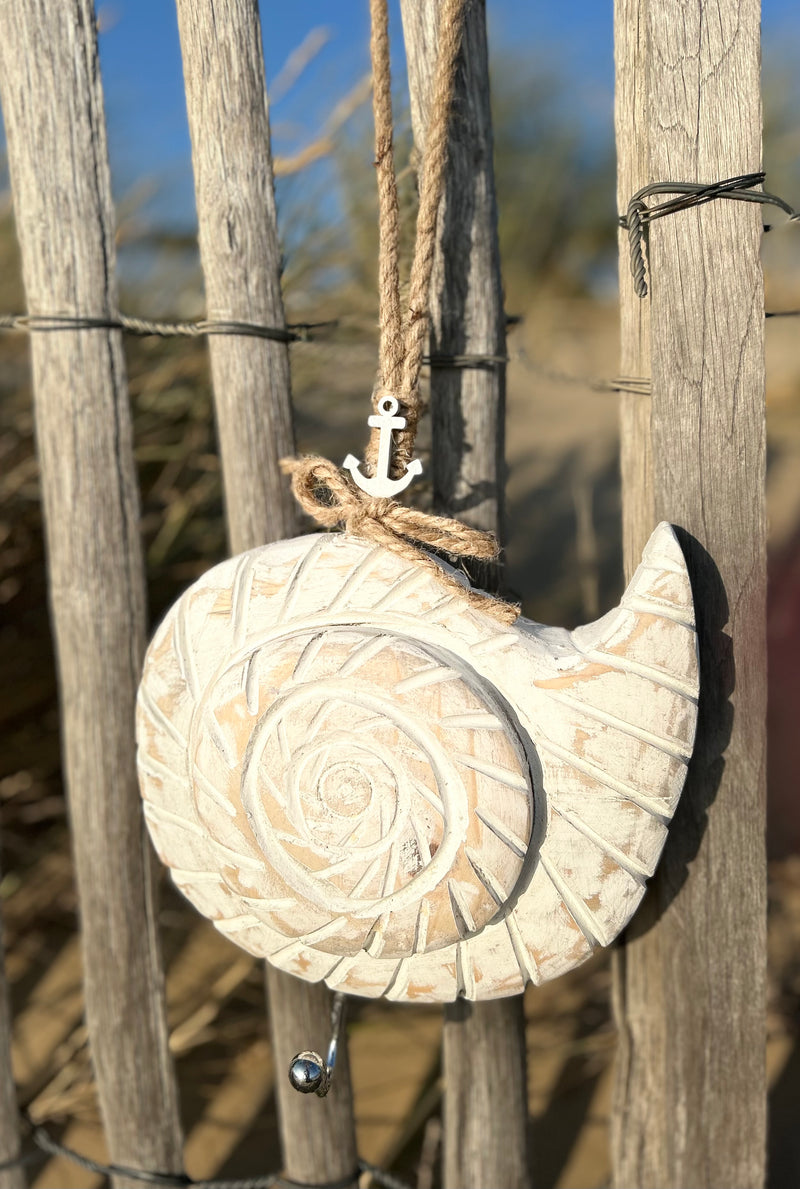 Patère murale Coquillage