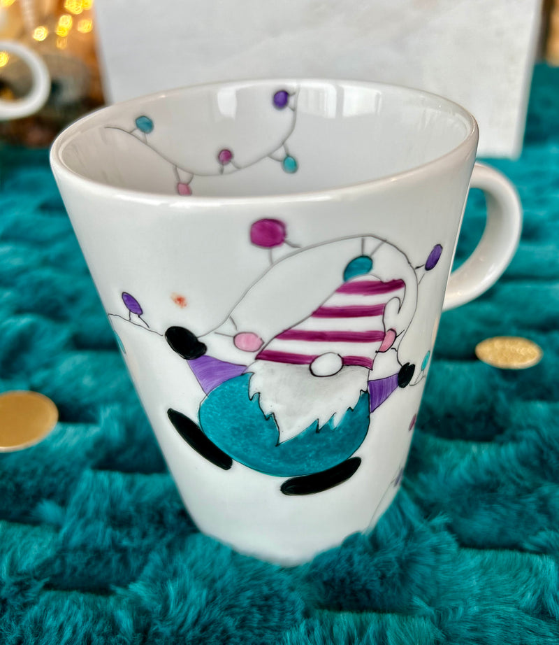 Mug motif Lutins du Père Noël