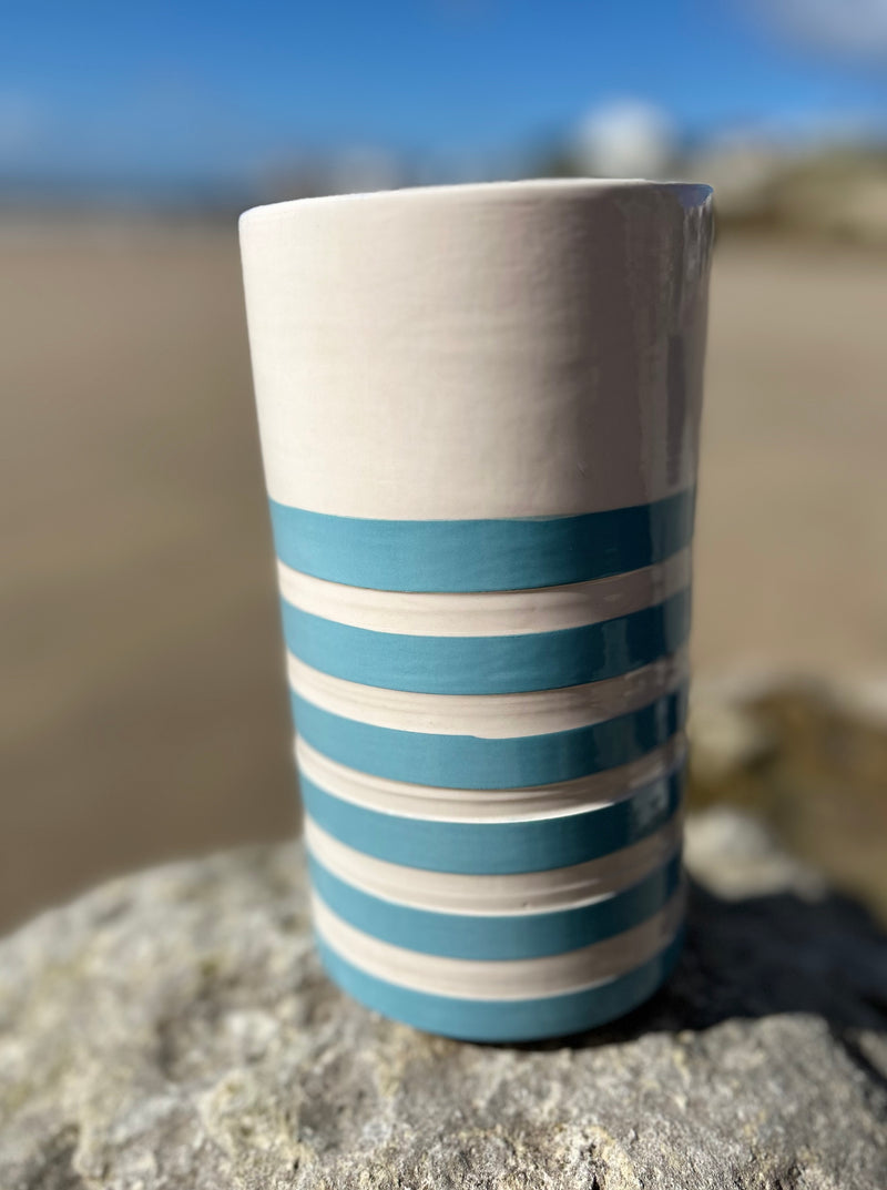 Vase en grès émaillé - Collection "Azur"