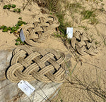 Dessous de plat en cordage Baderne Tresse océan