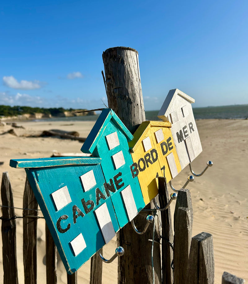 Patère Cabane bord de mer