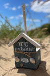 Brosse toilettes cabane de plage