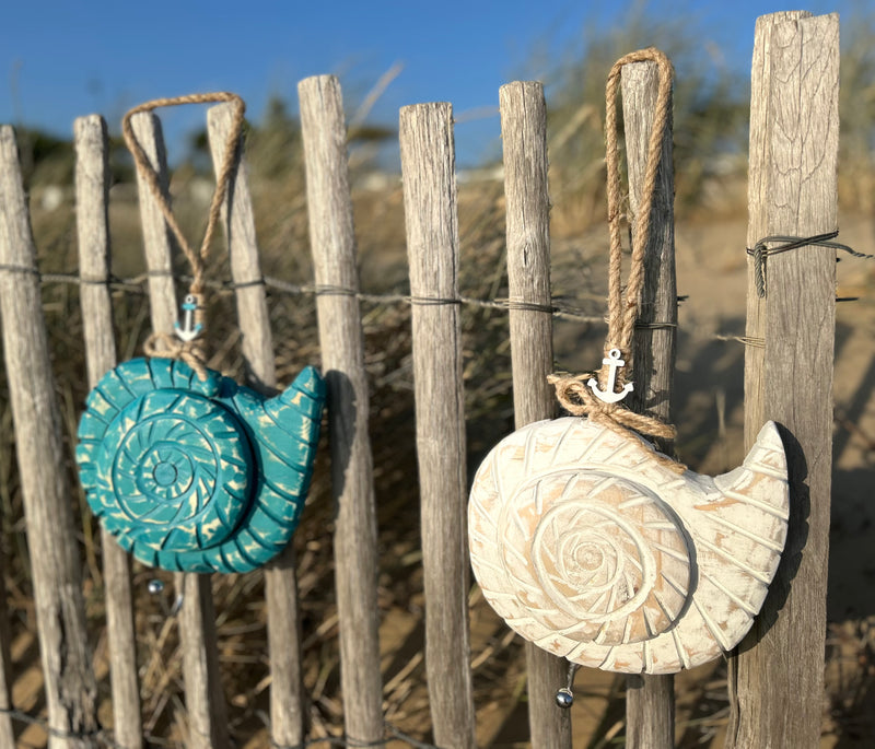 Patère murale Coquillage