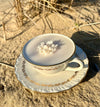 Bougie  dans sa tasse "La Belle-Epoque" Ambre & vanille