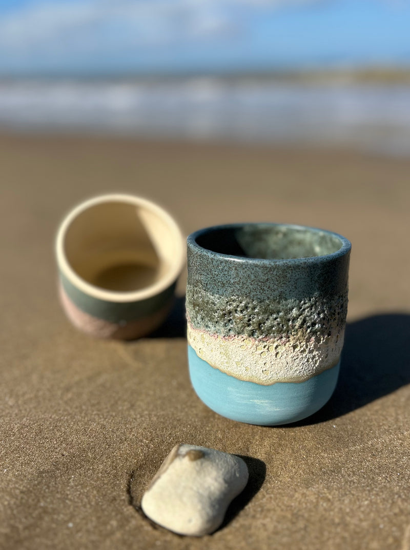Pot en céramique artisanale - Collection "RIVAGE"
