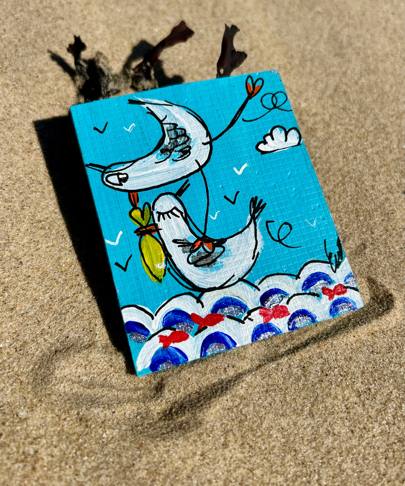 Magnet en résine Mam'zelle Olala