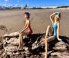 👒 Figurines Baigneuses "Marcelle" & "Arlette" - collection Merlin