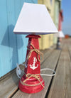 Lampe modèle Phare rouge