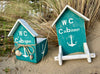 Cabane WC déco bord de mer