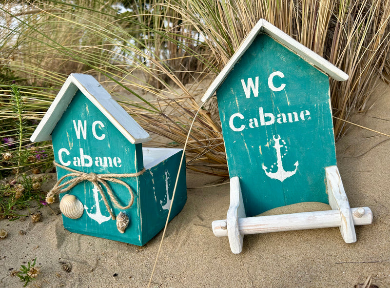 Cabane WC déco bord de mer