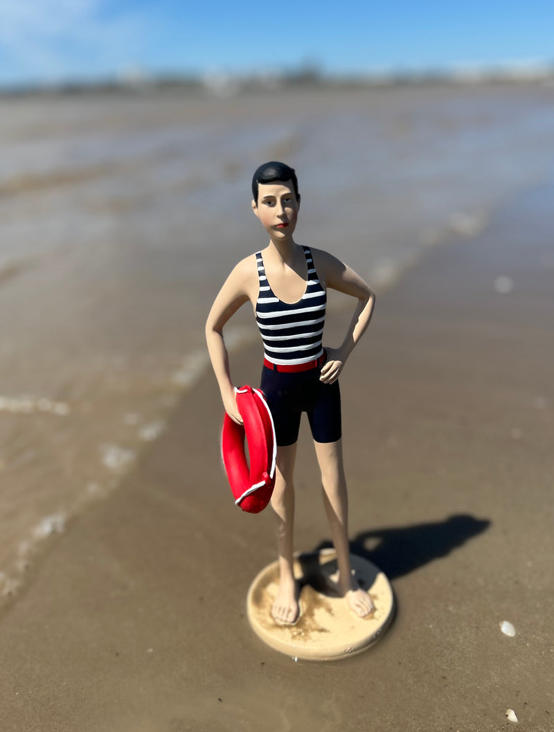 Figurine baigneur rétro Grand modèle