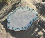 Dessous de plat "Eclat littoral" en céramique artisanale
