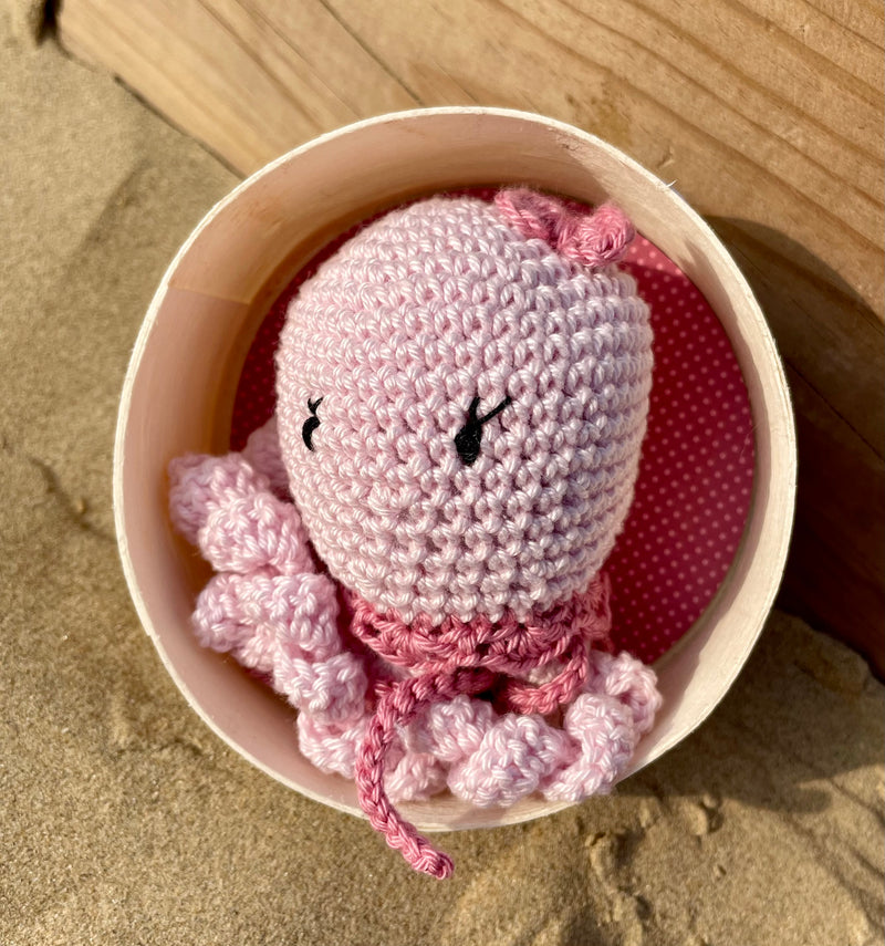 Doudou poulpe au crochet Poulpy