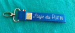 Porte-clés artisanaux petits modèles - Les plages emblématiques de la Côte de Beauté 🌊