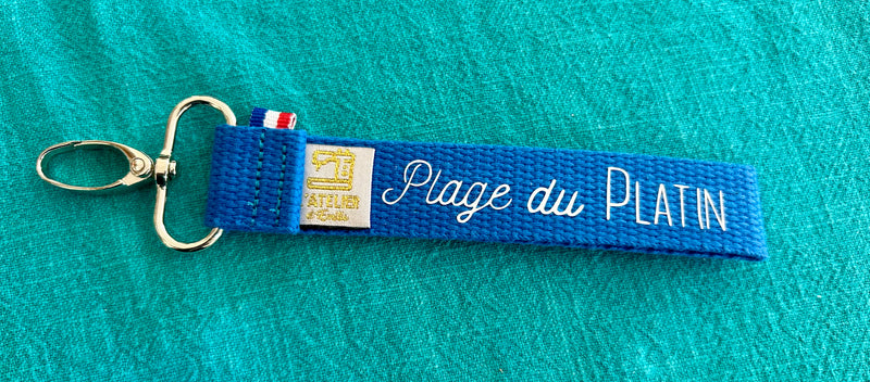 Porte-clés artisanaux petits modèles - Les plages emblématiques de la Côte de Beauté 🌊
