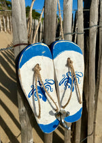 Patère tongs doubles