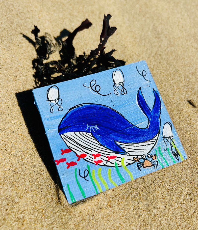 Magnet en résine Mam'zelle Olala