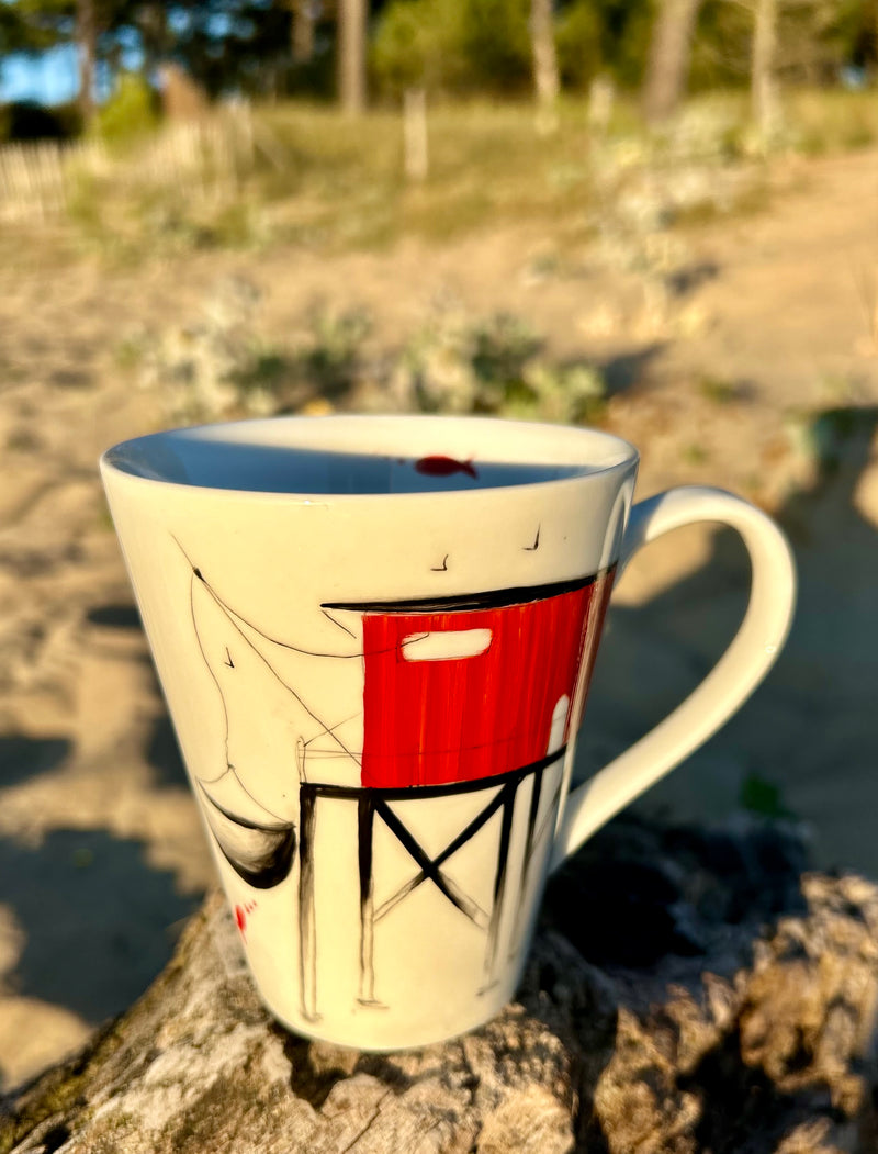 Mug motif Carrelet