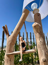 Lampe en bois flotté Baigneuse