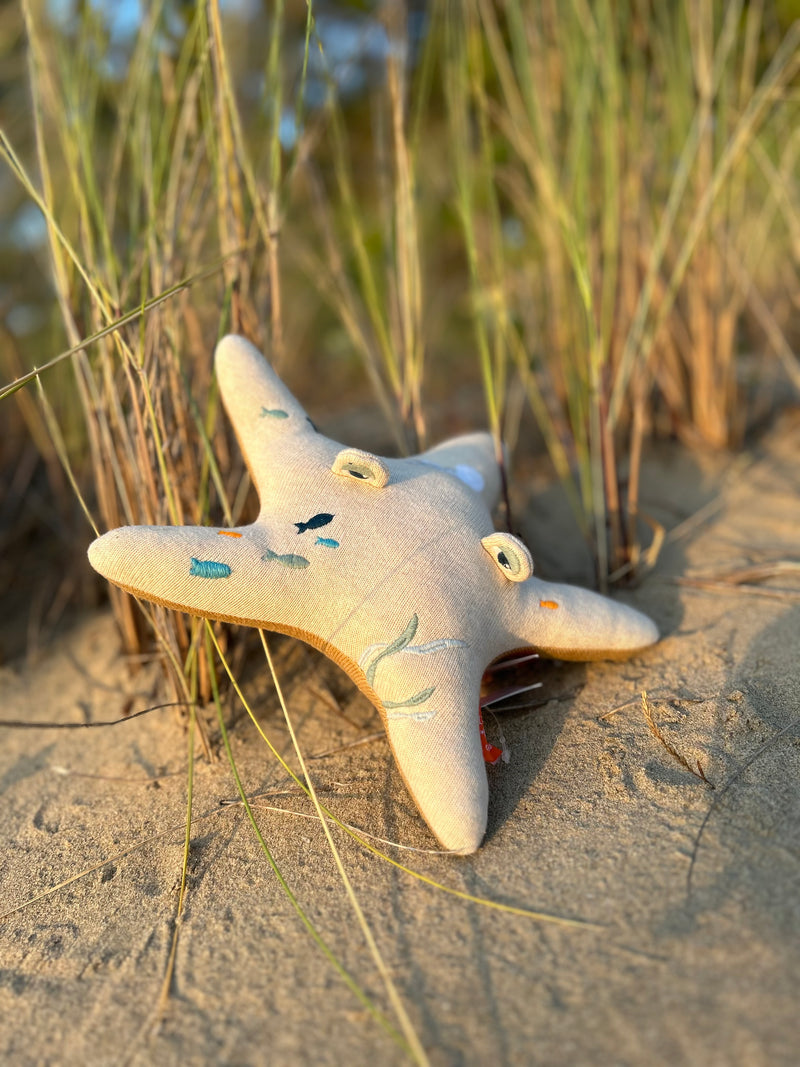 Peluche musicale Étoile de mer - coloris naturel