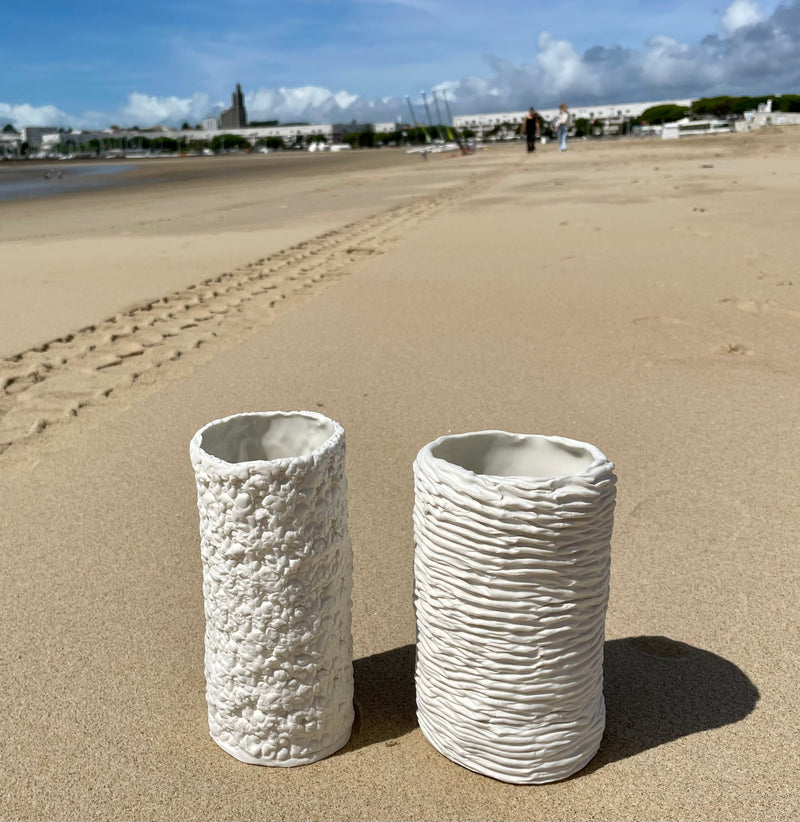 Vase en porcelaine - Collection Les éléments