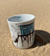 Tasse à café motif carrelet