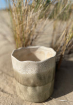 Vase océan sable
