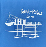Toile de transat illustrée Saint Palais sur Mer