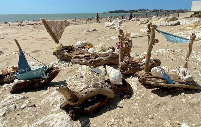 Création artisanale en bois flotté