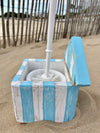 Brosse toilettes cabane de plage