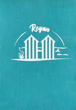 Toile de transat illustrée Royan