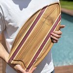 Planche à tapas ou planche à découper en forme de surf