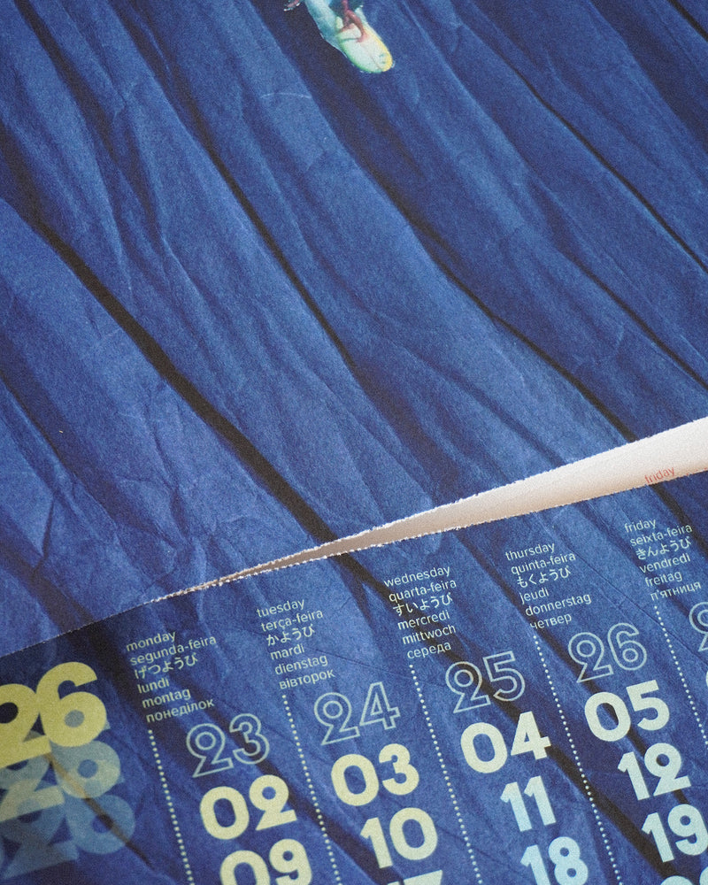 Calendrier 2026 CIEL GLUE – Thème Surf