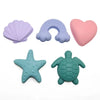 Jouet de plage et de sable en silicone (7 pièces)