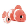 🐠 Peluche Poisson-Clown “BIGOU” – Duo Maman & Bébé Corail