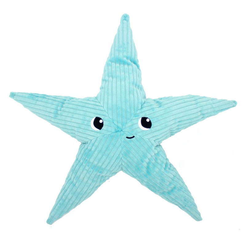 Peluche étoile de mer "Wahou" maman et son bébé bleu aqua