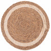 Set de table tressé rond naturel