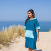 Poncho de plage Kikoy pour adulte
