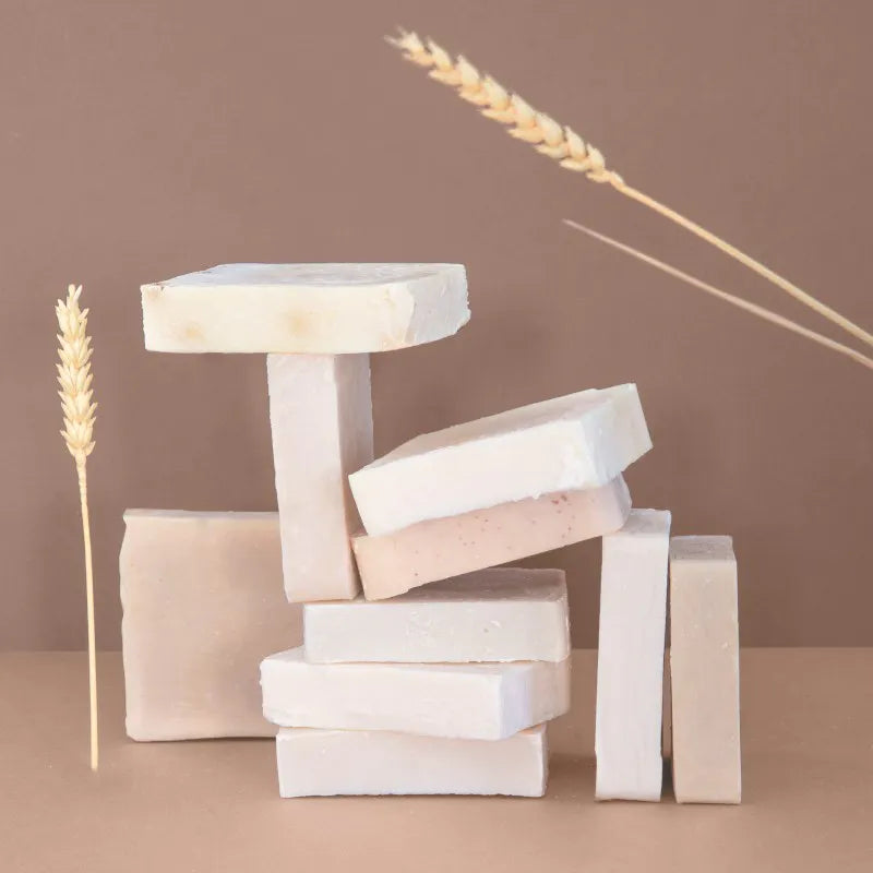 Savon fermier Bio au lait d'ânesse aux 3 beurres - Avocat