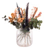 Vase 70's en Verre