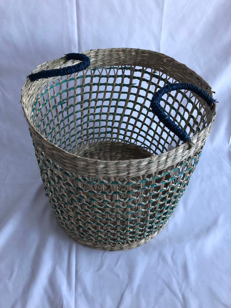 Panier en fibres naturelles