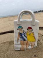 Sac motif baigneuse