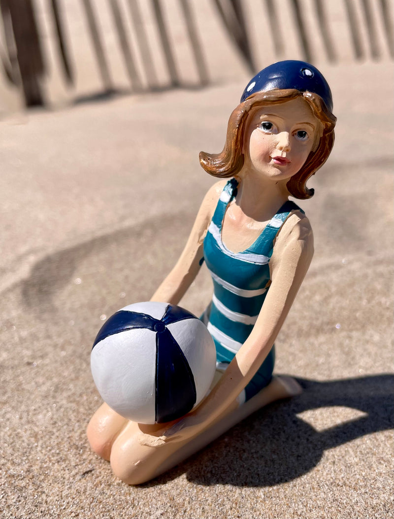 Figurine baigneuse Marie Ballon