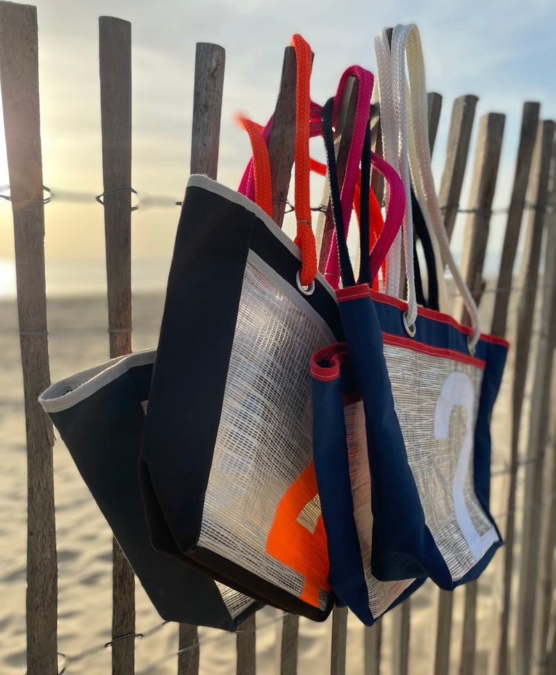 Sac Shopping en voile recyclée