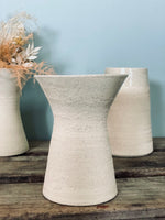 Vase moyen blanc