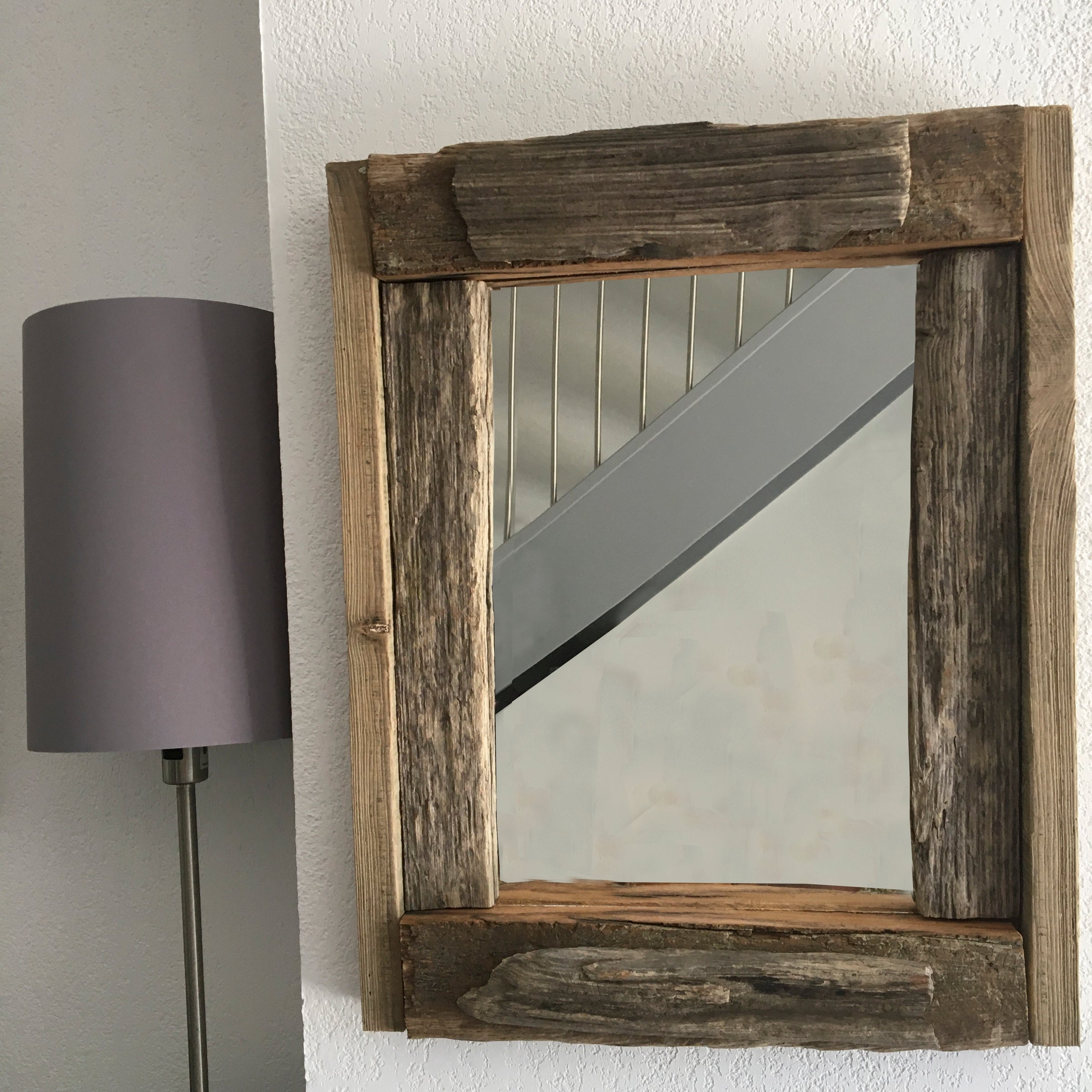 Miroir en bois flotté – CHAPTI Déco